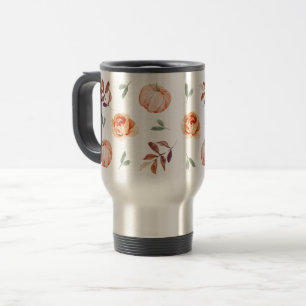 Fall Orange Pumpkin Coffee Thermal Tumbler Resemugg