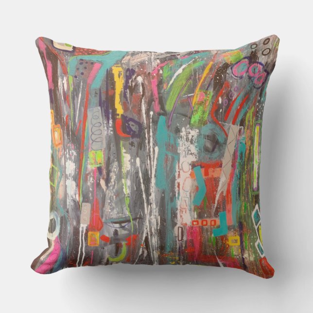 Fall Out 20 x 20 Utomhus Kuddslip Kudde (Framsida)