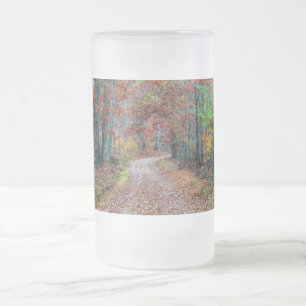 Fall på Dirt Road, ny frosted Glass Beer Mugg
