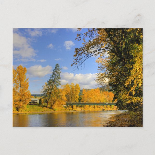 Fall på Kettle Vykort (Framsida)