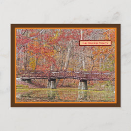 FALL PÅ OAK OPENINGS-RESERV, TOLEDO OHIO AREA VYKORT