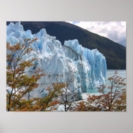 Fall på Perito Moreno Glacier, Argentina Poster