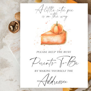 Fall paj - Hjälp till Business Parents to be Addre Poster