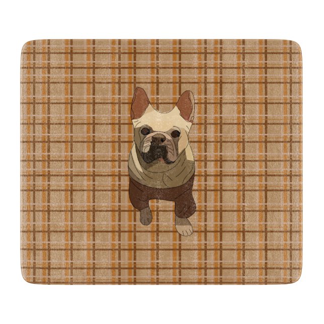 Fall Plaid French Bulldog (Framsidan)