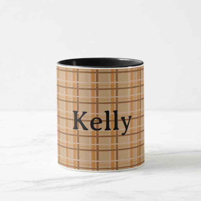 Fall Plaid Mugg (Center)