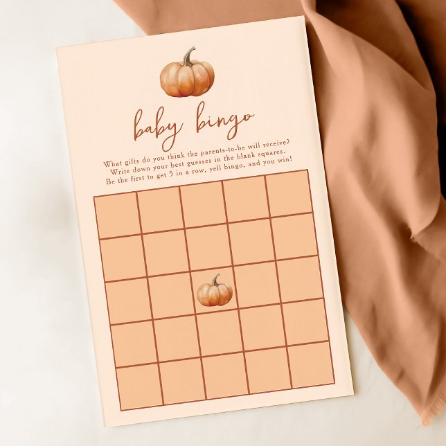 Fall Play A Baby Bingo Shower Game (Skapare uppladdad)