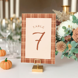 Fall Play A Little Pumpkin Baby Shower Bordsnummer