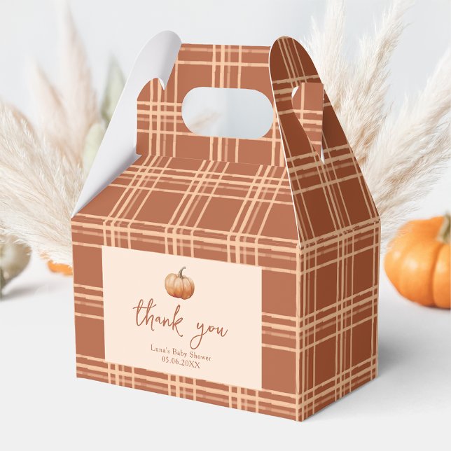 Fall Play A Little Pumpkin Baby Shower Gable Presentaskar (Skapare uppladdad)