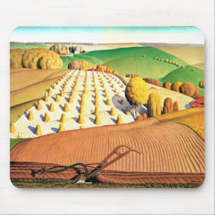 Fall Plowing, bra art American-tavla Musmatta
