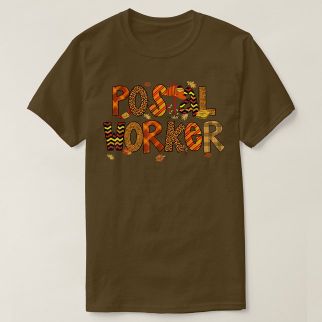 Fall Postarbetares e-postadressfel T Shirt (Design framsida)