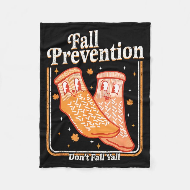 Fall Prevention Don't Fall Y'all Physical Therapy  Fleecefilt (Framsidan)