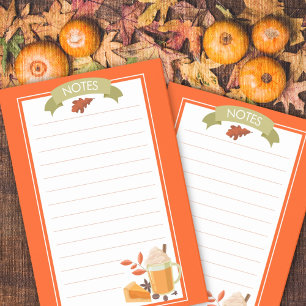 Fall Pumpa Krydd Post-It-lappar Post-it Block