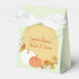 Fall Pumpkin Baby Shower Presentaskar