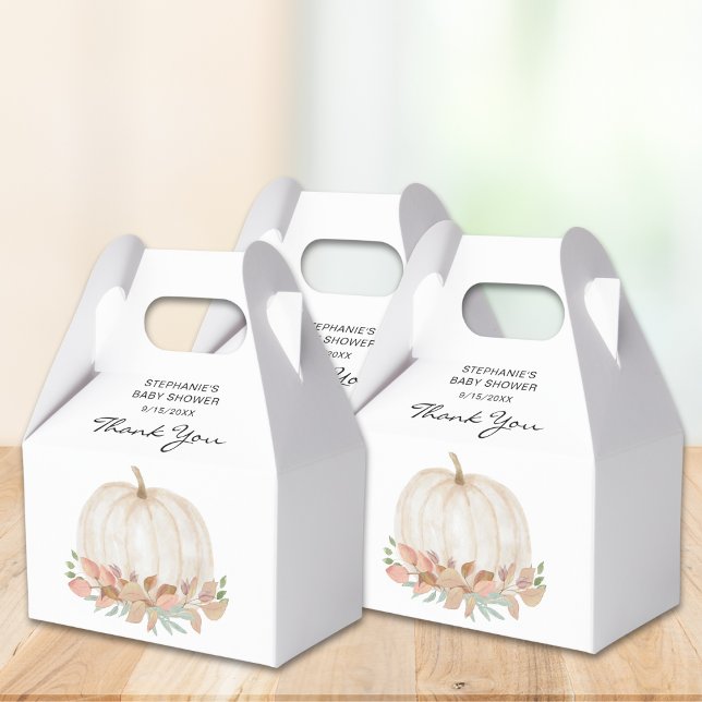 Fall Pumpkin Baby Shower Presentaskar (Skapare uppladdad)