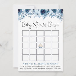 Fall Pumpkin Bingo gissar vem babyskor spelar Inbjudningar