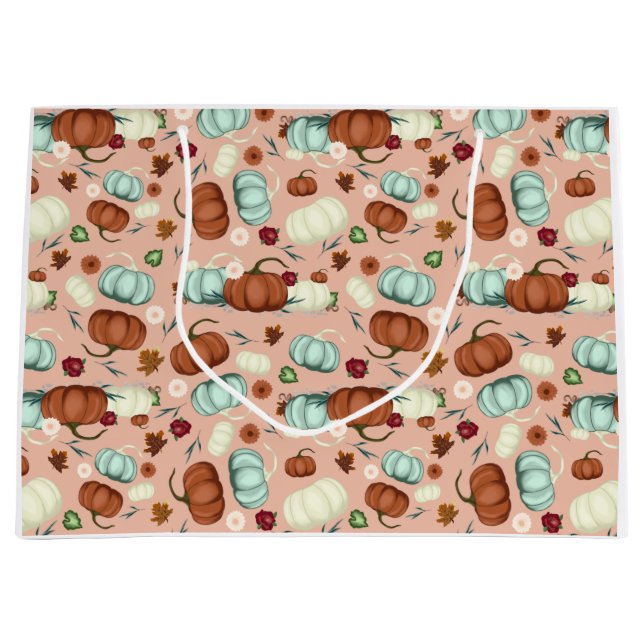 Fall Pumpkin-Blommigt (Framsidan)