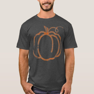 Fall Pumpkin Cute Thanksgiving Autumn Buffalo Plai T Shirt