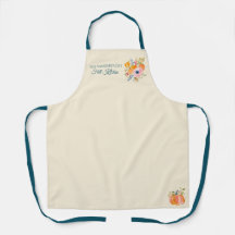 Fall Pumpkin Floral  – Personalized Autumn