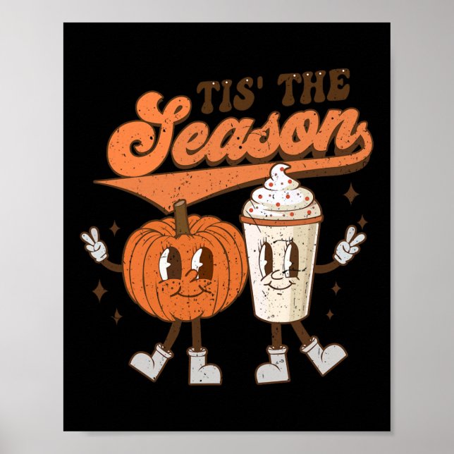 Fall Pumpkin Halloween Costume Tis säsong till B Poster (Framsidan)