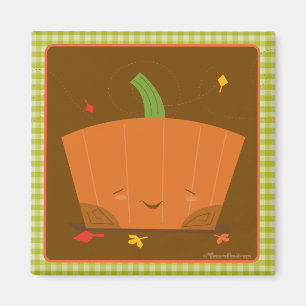 Fall Pumpkin Magnet