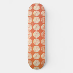 Fall Pumpkin Mönster Mini Skateboard Bräda 18,5 Cm