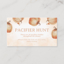 Fall Pumpkin Nappar Hunt Game Tilläggskort