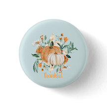 Fall Pumpkin Party Blue Baby Shower