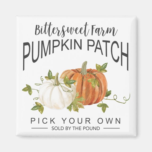 FALL PUMPKIN PATCH MAGNET (Framsidan)