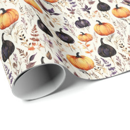 Fall Pumpkin Presentpapper