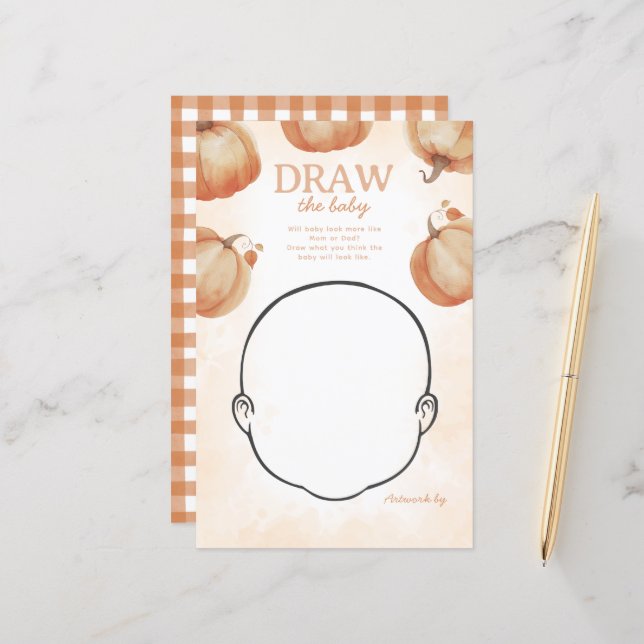 Fall Pumpkin Rita babyvisningsspelet (Fram/Back In Situ)