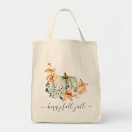 Fall Pumpkin Shopping Tote Bag Tygkasse