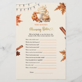 Fall Pumpkin som känner till bättre spel i Mamman