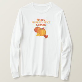 Fall Pumpkin Spice Basic-Långärmad T-Shirt