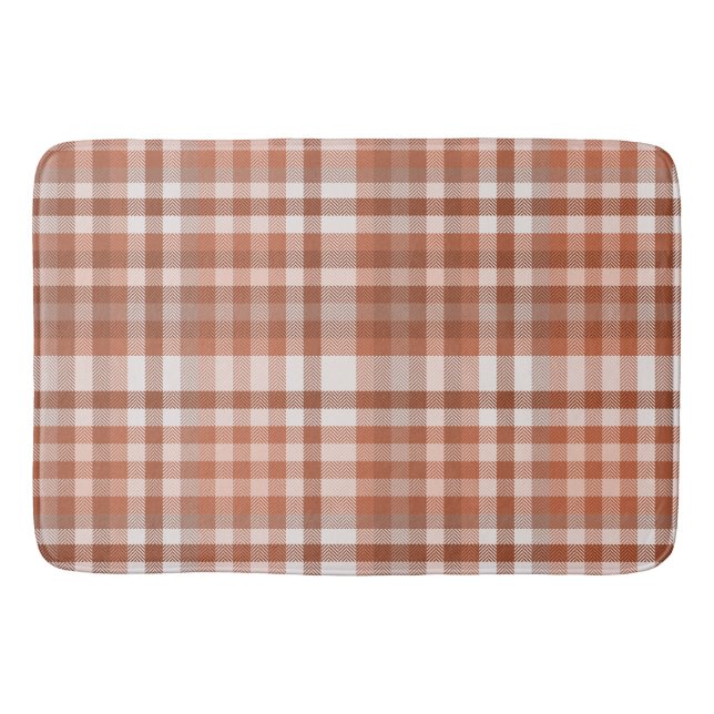 Fall Pumpkin Spice Halloween Thanksgiving Pumpkins Badrumsmatta (Framsidan)