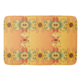 Fall Pumpkin Spice Halloween Thanksgiving Pumpkins Badrumsmatta