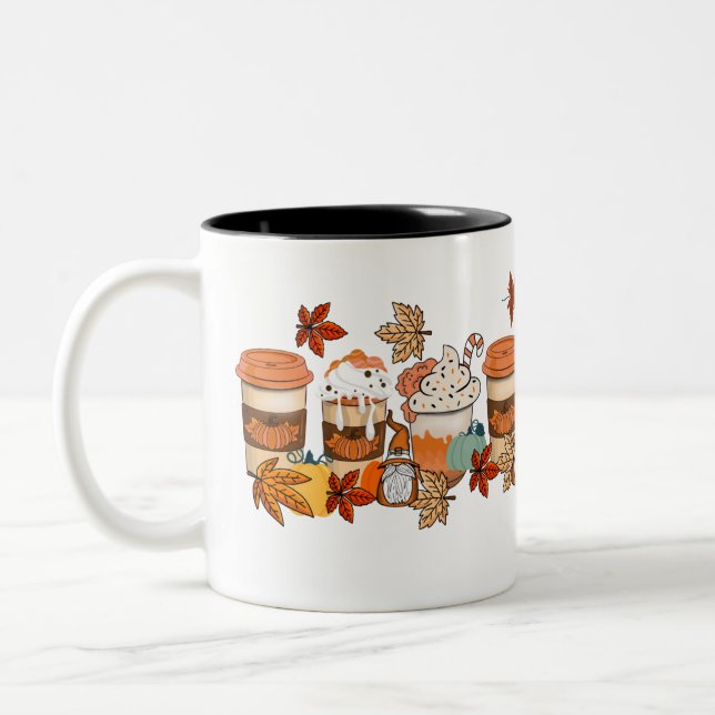 Fall Pumpkin Spice Latte mugg (Vänster)