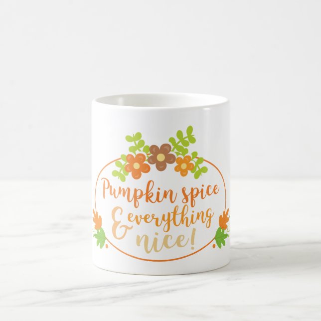 Fall Pumpkin Spice och allt trevligt Kaffemugg (Center)