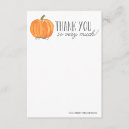 Fall Pumpkin | TACKKORT Tack Kort