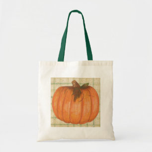 Fall Pumpkin Tote Bag Tygkasse