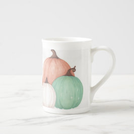 Fall Pumpkin Trio Benporslin Mugg