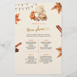 Fall Pumpkin What's in your Mobil Game