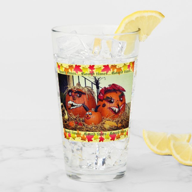 Fall Pumpkins Glaskopp (Bakside Is)