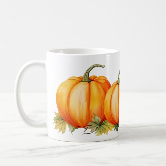 Fall Pumpkins Kaffemugg (Vänster)