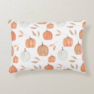 Fall Pumpkins & Löv Prydnadskudde