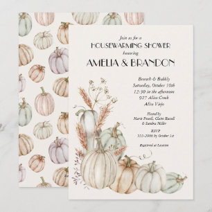 Fall Pumpkins Par Möhippa Inbjudningar