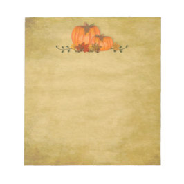 Fall Pumpkins Small Anteckningsblock