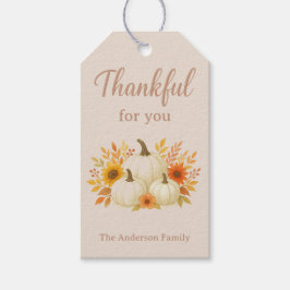 Fall Pumpkins & Sunblommor | Elegantens Thanksgivi Presentetikett