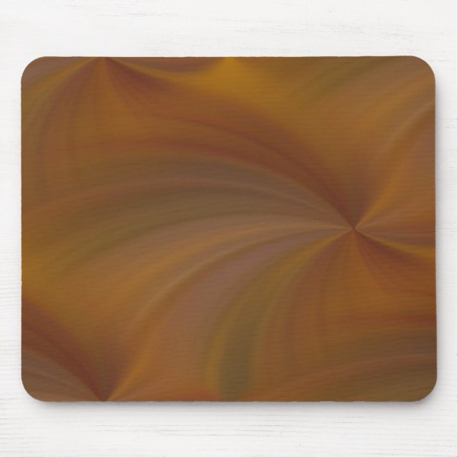Fall Radial Twirl Tile Mousepad Musmatta (Framsidan)