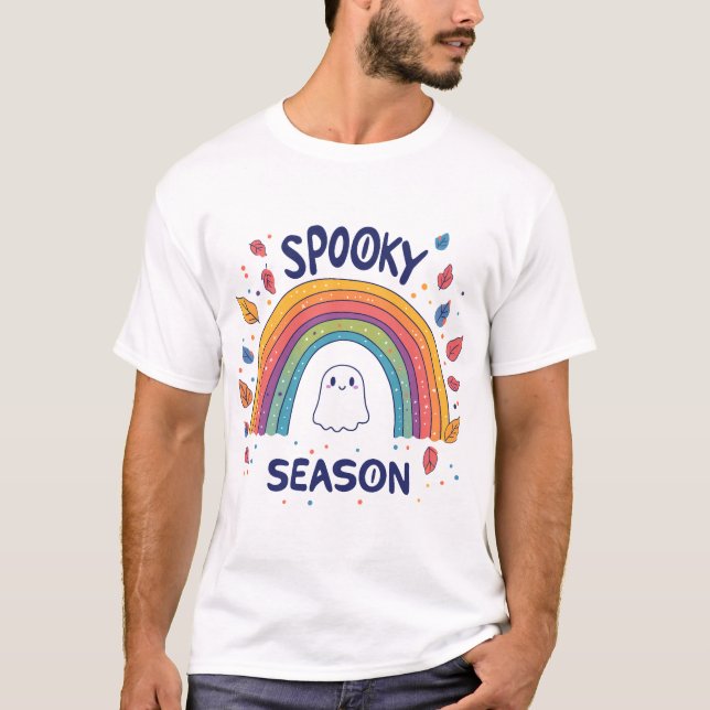Fall Rainbow T Shirt (Framsida)