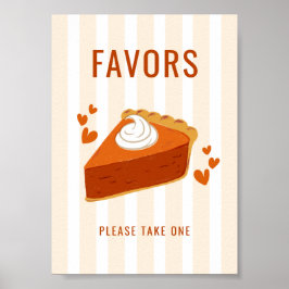 Fall Rand Little Cutie Paj Favor Tabletop-tecken Poster